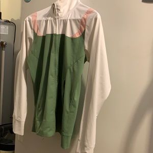 Nike Golf Jacket. Small (4/6). Green white pink
